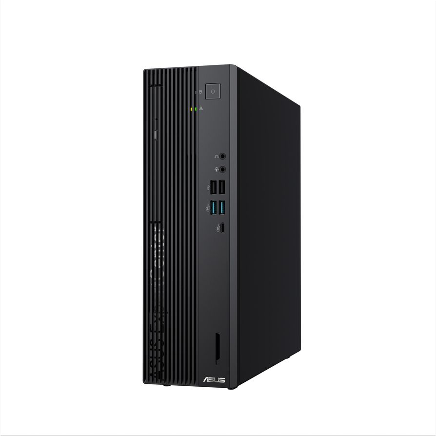 高效多工的ASUS ExpertCenter D7 SFF (D700SER)商用桌機採全新設計，機身靈活可直立或橫放，辦公空間運用更彈性。